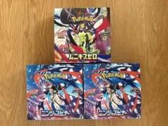 新品 ポケモンカード ニンジャスピナー ムニキスゼロ シュリンク無 ぺりぺり有