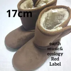 earth music&ecology Red Label ブーツ 17cm