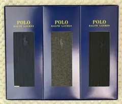 【新品未使用】POLO Ralph Lauren メンズソックス 3足セット