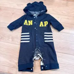 ANAP フード付きロンパース 60cm（70cm相当）のサムネイル