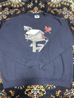 USA製　90s Lee 鳥のイラスト　スウェット 2X