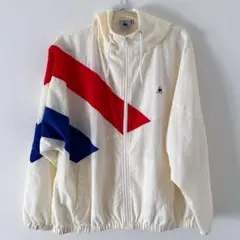 le coq sportif ウインド ジャケット ホワイト Mサイズ