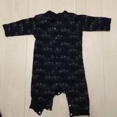 UNIQLO ベビー ロンパース 80cm ネイビー
