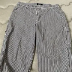 XLARGE　ペインターパンツ　ヒッコリー　34インチ　ユニセックス