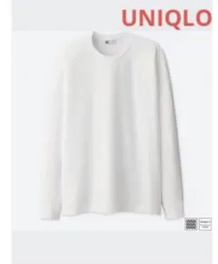 o*o様 UNIQLO UウルトラストレッチドライクルーネックTホワイトLサイズ