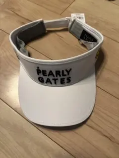 PEARLY GATES ゴルフ サンバイザー ホワイト