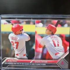 マイク・トラウト 2023WBC Topps Now アメリカ代表大谷翔平 - メルカリ