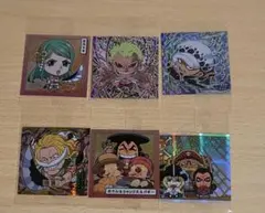 ワンピース　ウエハース　シール　6枚セット