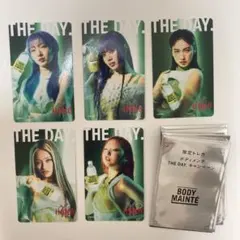 THE DAY 　BODY MAINTÉ　ボディメンテ　トレカ　カード　５枚