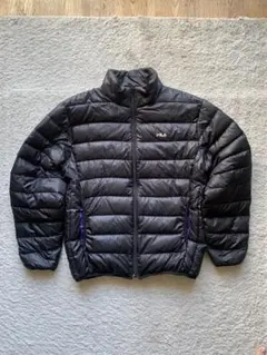 FILA ブラック ダウンジャケット Lサイズ