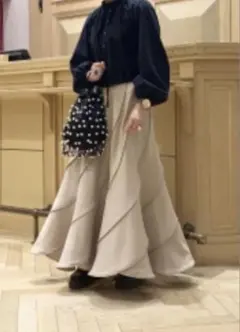 RBS（レイ ビームス）パイピング エスカルゴ スカート