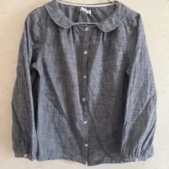 20日までSM2 襟付きグレー長袖シャツ