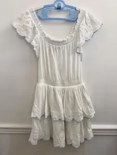 Polo Ralph Lauren フリルノースリーブワンピース7(130cm)