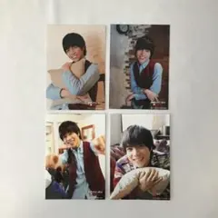 ジャニーズWEST WEST．　公式写真　重岡大毅　個人　4枚セット