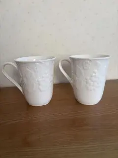 ウェッジウッド ストロベリー＆バイン マグカップ ペア 2個セット