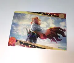 鬼滅の刃 アミューズメント景品 おやつカルパス ホログラムシール 煉獄杏寿郎