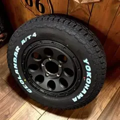ジムニー用⭐️185/85R16⭐️ヨコハマ⭐️AT4⭐️ホワイトレター