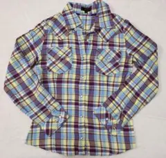 新品 チェックシャツ ネルシャツ 春カラー