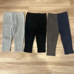 petit main プティマイン レギンス 90 3着セット