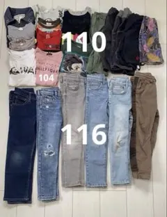 男の子 夏服 31点 まとめ売り 110〜120cm