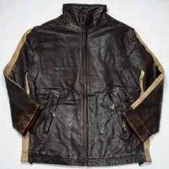 2026年最新】old gap レザージャケット ブラウンの人気アイテム - メルカリ