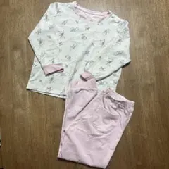 ユニクロ　ピーターラビット　ルームウェア　パジャマ　110