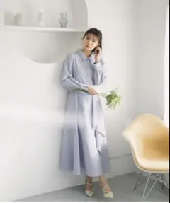 プロポーションボディドレッシング　シャツワンピース