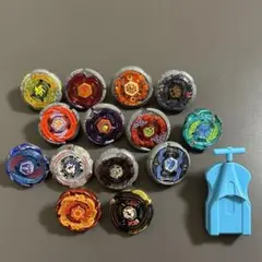 メタルファイトベイブレード　まとめ売り　14個セット　ランチャー付き