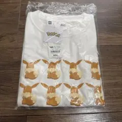 新品 GU ポケモン イーブイ グラフィックTシャツ 160 ホワイトのサムネイル