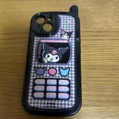 iPhone14用クロミソフトケースレトロな サンリオクロミデザイン