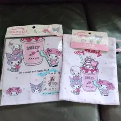 新品　サンリオ　マイメロ　クロミ　メロディ　ランチクロス　ミニ巾着　巾着袋