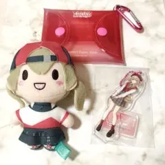 スシローコラボ　プロセカ　マルチポーチ　ピック　 こはね　2点セット