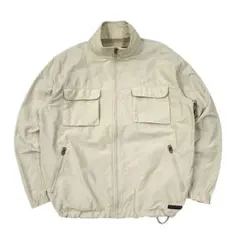 美品 EddieBauer ナイロンジャケット メンズM ベージュ系