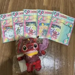 スティッチ ぬいぐるみとステッカー