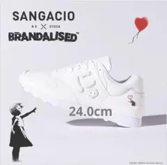 ★にゅ〜ず バンクシー スニーカー 24.0cm★のサムネイル