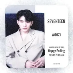 SEVENTEEN ウジ ハピエン　店舗限定　コースター CD 李知勋　セブチ