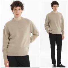 【最終値下げ】状態良 MACKINTOSH メランジェクルーネック ニット