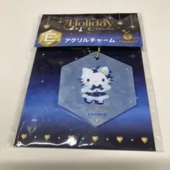 ハローキティ アクリルチャーム 六角形