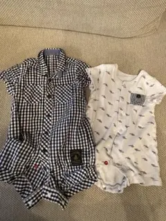 ベビー服⭐︎ロンパース・カバーオール 2点セット
