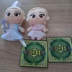 Wicked ぬいぐるみとグッズセット Wicked ぬいぐるみ 2体セット - メルカリ