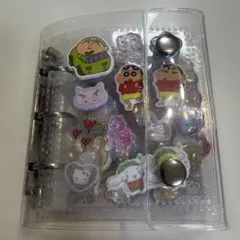 シール帳完成品3穴(８枚)mix系 おまけリフィル２枚 ボンドロ　韓国限定