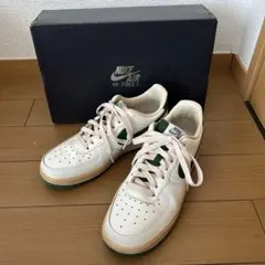 新品27cm】NIKE エアフォース1ホワイト/グリーン/ココナッツミルク