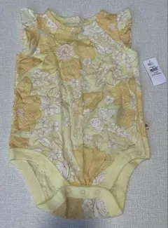 GAP フラワープリントロンパース 6-12ヶ月