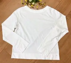 45rpmレディースシンプル長袖Ｔシャツホワイトサイズ3のサムネイル