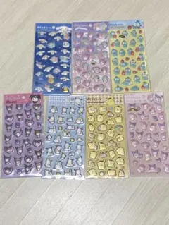 ★即日発送 ぷくっとシール サンリオ DAISO 7種