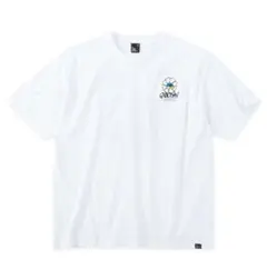 b-one-soul DUCK DUDEフラワークレヨン半袖Tシャツ