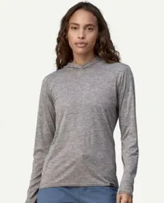 パタゴニア・ウィメンズ・キャプリーン・クール・デイリー・フーディ Mサイズ