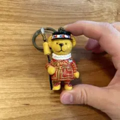 【未使用】ハロッズ/ベア キーホルダー