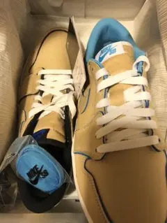 NIKE SB AIR JORDAN 1 LOW QS Desert Ore 青