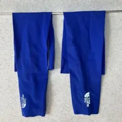 THE NORTH FACE アームカバー 青　47cm